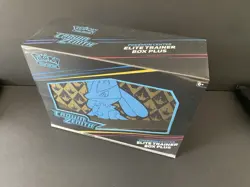 POKEMON CENTER CROWN ZENITH ETB FACTORY SEALED SMALL TEAR FREE SHIPPING - Image 2