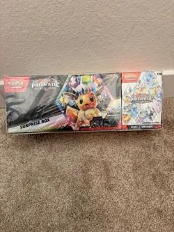 Lot of TWO (2) - Pokemon TCG Prismatic Evolutions Sams Club Bundles - SEALED - Image 3