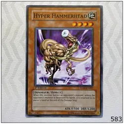Hyper Hammerhead - SD09-EN007 - Common 1st Edition Yugioh - Image 1