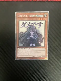 Yu-Gi-Oh! Ghost Belle & Haunted Mansion - RA05-EN092 - Starlight Rare - 1stEd NM - Image 1