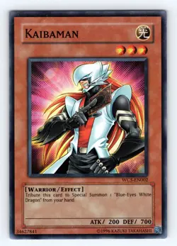Yugioh Kaibaman WC5-EN002 Super Rare - NM 💎 - Image 1