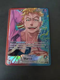 Marco OP08-002 Parallel (Leader) Two Legends ONE PIECE Alternate Art English Alt - Image 1