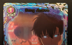 Sung Jinwoo Alt Art Winner Foil UEPR/SLG-1-019 NM - Union Arena Solo Leveling NM - Image 3