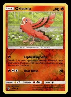 Oricorio 30/168 Reverse Holo S&M Celestial Storm Pokemon Card - Image 1