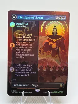 The Rise of Sozin (Borderless) FOIL X1 TLA MTG Avatar The Last Airbender FB3 - Image 1
