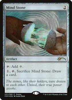 Mind Stone Foil Wizards Play Network 2021 5 NM MTG - Image 1