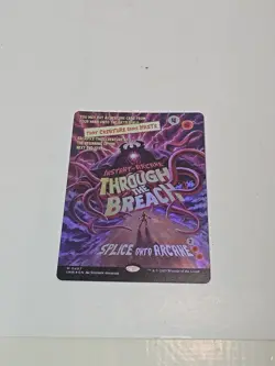 2025 MTG Magic the Gathering Innistrad Remastered Foil Through the Breach Poster - Image 1