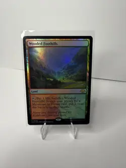 Wooded Foothills 236 Rare Modern Horizons 3 Magic: The Gathering Foil Near Mint - Image 1
