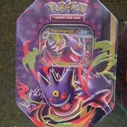 Pokemon TCG MEGA MOONLIT TIN - Gengar & Clefable PAIR - Image 2
