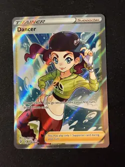 Dancer 259/264 Fusion Strike Full Art Holo Ultra Rare Pokemon Card English NM - Image 1