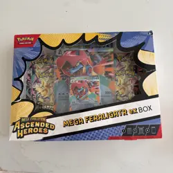 Pokemon Ascended Heroes Mega Feraligator EX Box Brand New Factory Sealed 🔥🔥🔥 - Image 1
