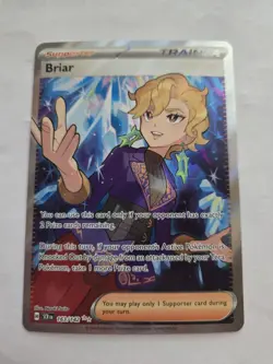 Briar 163/142 Ultra Rare Stellar Crown Pokemon NM - Image 1