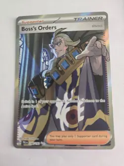 Boss's Orders (Ghetsis) 248/193 - Paldea Evolved Ultra Rare LP Pokemon - Image 1
