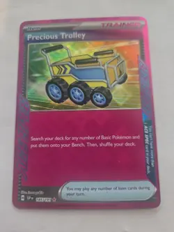 Precious Trolley 185/191 ACE SPEC Rare Surging Sparks Pokemon Near Mint - Image 1