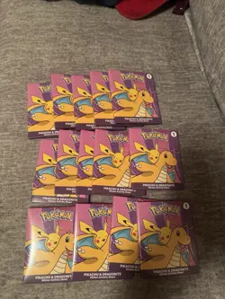 2025 McDonalds Pokemon Dragon TCG Cards MASSIVE LOT 125 SEALED PACKS! - Image 2