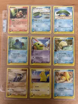 NM Pokemon TCG Complete EX Sandstorm Common Set E-Readers Psyduck Eevee Pikachu - Image 2