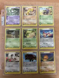 NM Pokemon TCG Complete EX Sandstorm Common Set E-Readers Psyduck Eevee Pikachu - Image 4