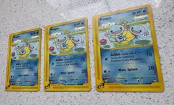 Pokemon TCG Wooper 117/147 Set of x3 Cards Non-Holo Aquapolis E-Reader - Image 3