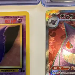 Pokemon TCG Gengar 4-Card Lot including vintage 1st edition - Image 2