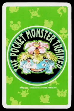 Poliwhirl 3 of Hearts Pokemon Green Deck Playing Cards Heavily Played - Image 2
