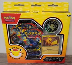 Pikachu TRIPLE SWIRL Holo Bleed Promo - 2026 Pokemon Day 30th Anniv. Collection - Image 1