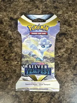 Pokemon Silver Tempest Sleeved Booster Pack Pokemon - Image 1
