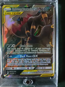 Umbreon & Darkrai GX 125/236 - Sun&Moon: Unified Minds NM - Image 4