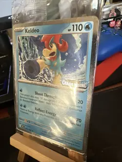 Pokemon TCG Keldeo Chaos Rising 019/086 - Stamped Promo - Sealed - - Image 2