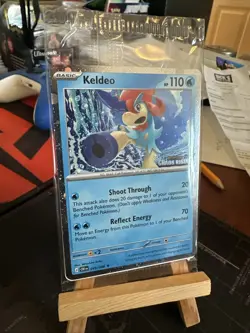 Pokemon TCG Keldeo Chaos Rising 019/086 - Stamped Promo - Sealed - - Image 3