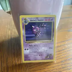 Sabrina's Haunter 58/132 Uncommon Gym Heroes Pokemon Card NM - Image 3