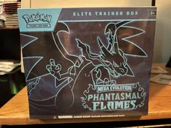 Pokemon TCG Phantasmal Flames Elite Trainer Box New Sealed - Image 1