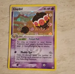 Pokemon TCG Claydol 2/101 Hidden Legends Reverse Holo Rare 2004 EN 80 HP - Image 1