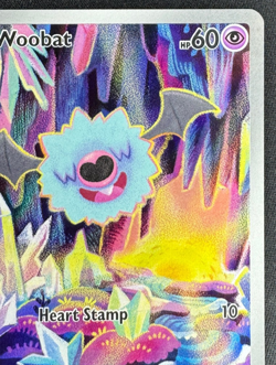 WOOBAT 119/086 NM ILLUSTRATION RARE WHITE FLARE POKEMON 2025 - Image 3