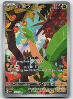 Tropius 195/193 Illustration Rare Paldea Evolved Pokemon Holo Near Mint - Image 1