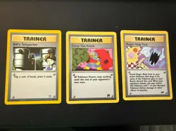 3x Pokemon Trainer - Bill's Teleporter, Goop Gas Attack, Koga's Ninja Trick LP - Image 1