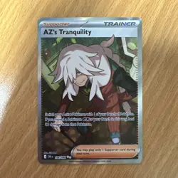 2026 Pokemon Mega Evolution Chaos Rising AZ's Tranquility Ultra Rare #106/086 - Image 2