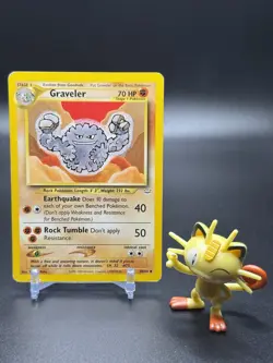 Graveler 30/64 Pokemon Neo Revelation Regular - MP - Image 1
