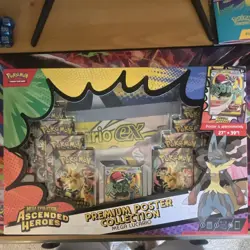 Pokemon TCG Mega Evolution—Ascended Heroes Poster Collection Lucario - Image 1