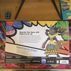 Pokemon TCG Mega Evolution—Ascended Heroes Poster Collection Lucario - Image 2