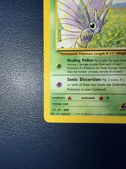 Pokemon Card - Sabrina's Venomoth Gym Heroes 34/132 Rare - Image 4