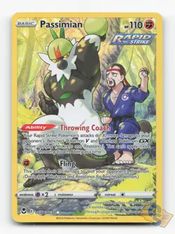Pokemon TCG - Passimian TG08/TG30 NM Holo Silver Tempest Trainer Gallery - Image 1