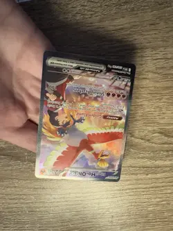 Pokemon TCG Ethan's Ho-Oh EX Sir Destined Rivals 230/182 - Image 3