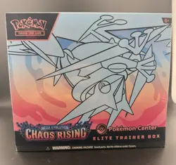 Chaos Rising Pokemon center ETB Slight Tear In Seal - Image 1