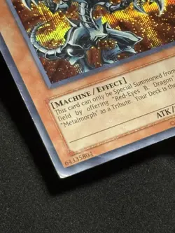 Yu-Gi-Oh! Red-Eyes Black Metal Dragon FMR-001 Secret Rare Promo Damaged - Image 3