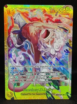 Monkey.D.Luffy EB04-061 (OP15-EB04) SEC Adventure on Kami's Island One Piece NM - Image 1