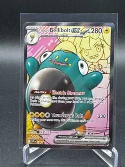 Pokemon Iono's Bellibolt ex SVP 194 Promo Holo NM - Image 1
