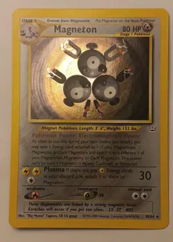Magneton 10/64 Neo Revelation Holo Rare Vintage Pokemon TCG - Image 1