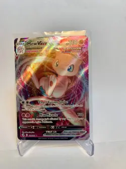 Mew VMAX 114/264 2021 Pokemon Fusion Strike Ultra Rare Holo Full Art NM TCG - Image 1