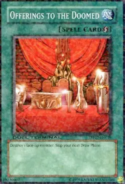 Yugioh! LP Offerings to the Doomed - DT02-EN039 - Common - Duel Terminal Lightly - Image 1