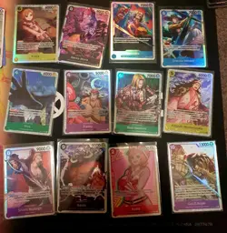One Piece TCG Lot - 20 Holo Cards Rare & Under - Cheap Price Clearance - English - Image 3